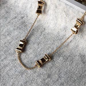 Kate Spade gold necklace long